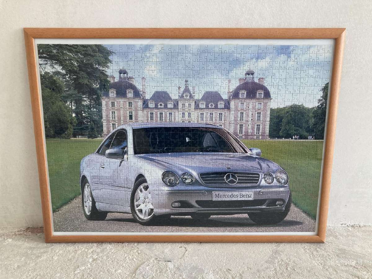 Įrėminta Mercedes dėlionė (puzlė) 74x54