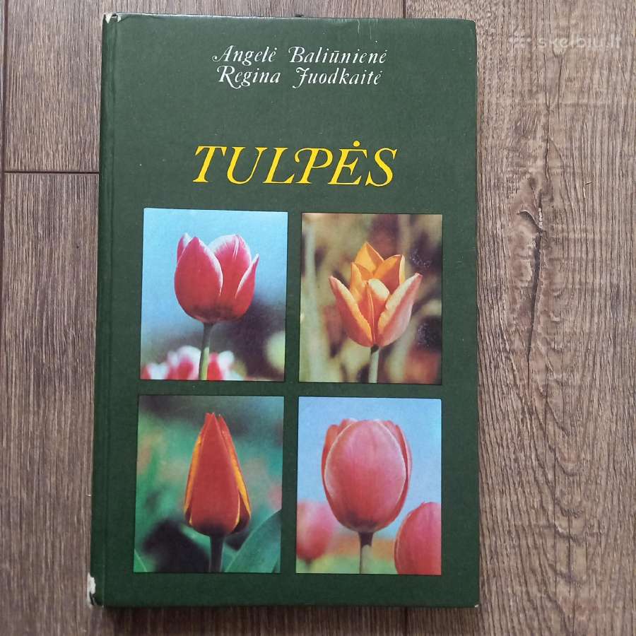 Knyga -Tulpės.