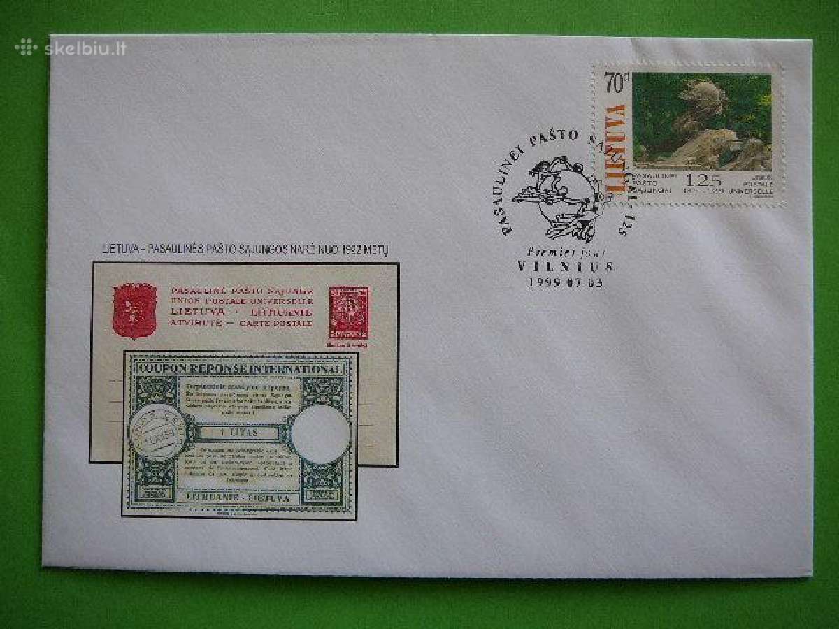 Lietuva 1999 Pasto Sajunga Pdv lit700v