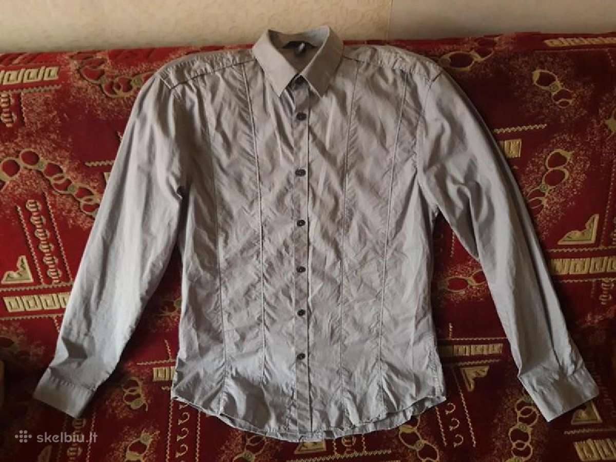 Vyriški pilki "h&m" marškiniai - nuotraukos Nr. 3
