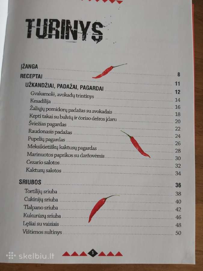 Kulinarinė knyga Meksikietiška virtuvė - nuotraukos Nr. 5