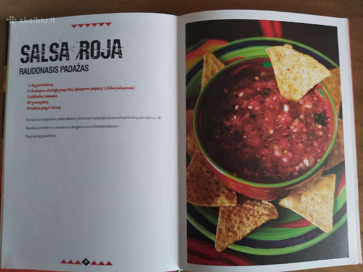 Kulinarinė knyga Meksikietiška virtuvė - nuotraukos Nr. 9