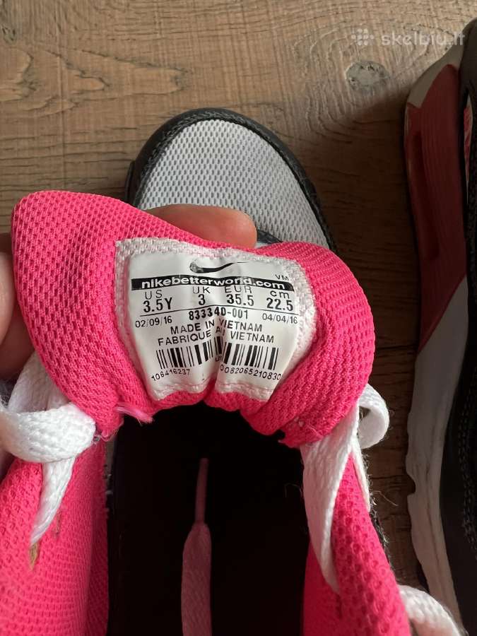 Nike Air Max mergaitei sportiniai bateliai - nuotraukos Nr. 2