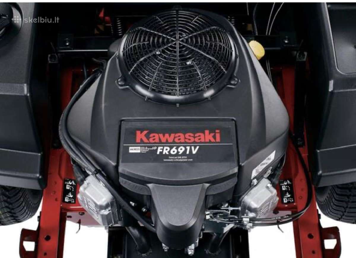 Raktoriukas Blue Bird Ztr 50 Kawasaki Pr L127 zero - nuotraukos Nr. 6