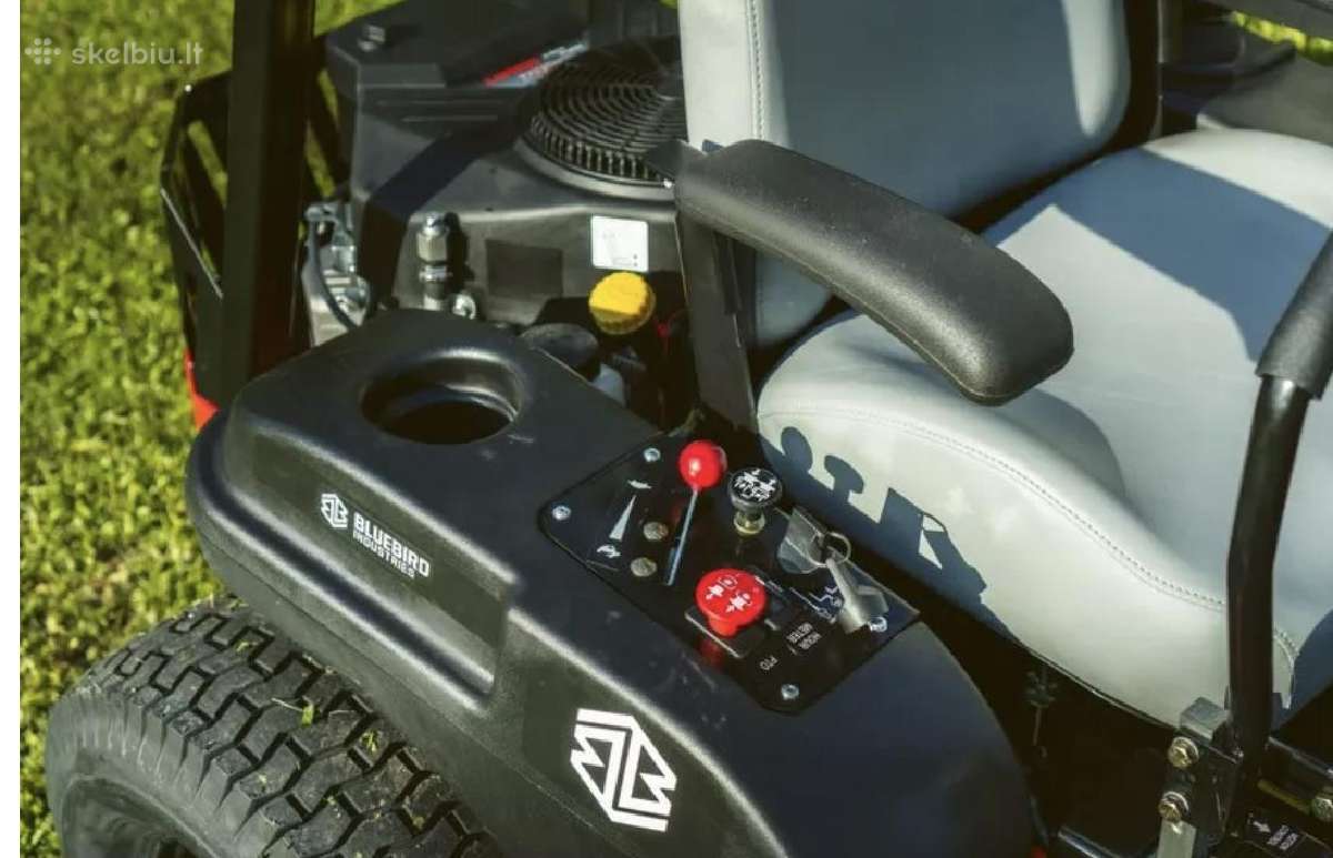 Raktoriukas Blue Bird Ztr 50 Kawasaki Pr L127 zero - nuotraukos Nr. 5