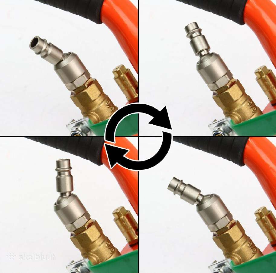 Pneumatinis domkratas su 3 oro pagalvėmis 3,5t - nuotraukos Nr. 9
