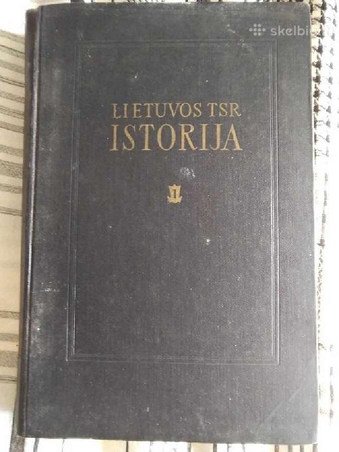 Lietuvos tsr istorija i tomas nuo seniausių laikų