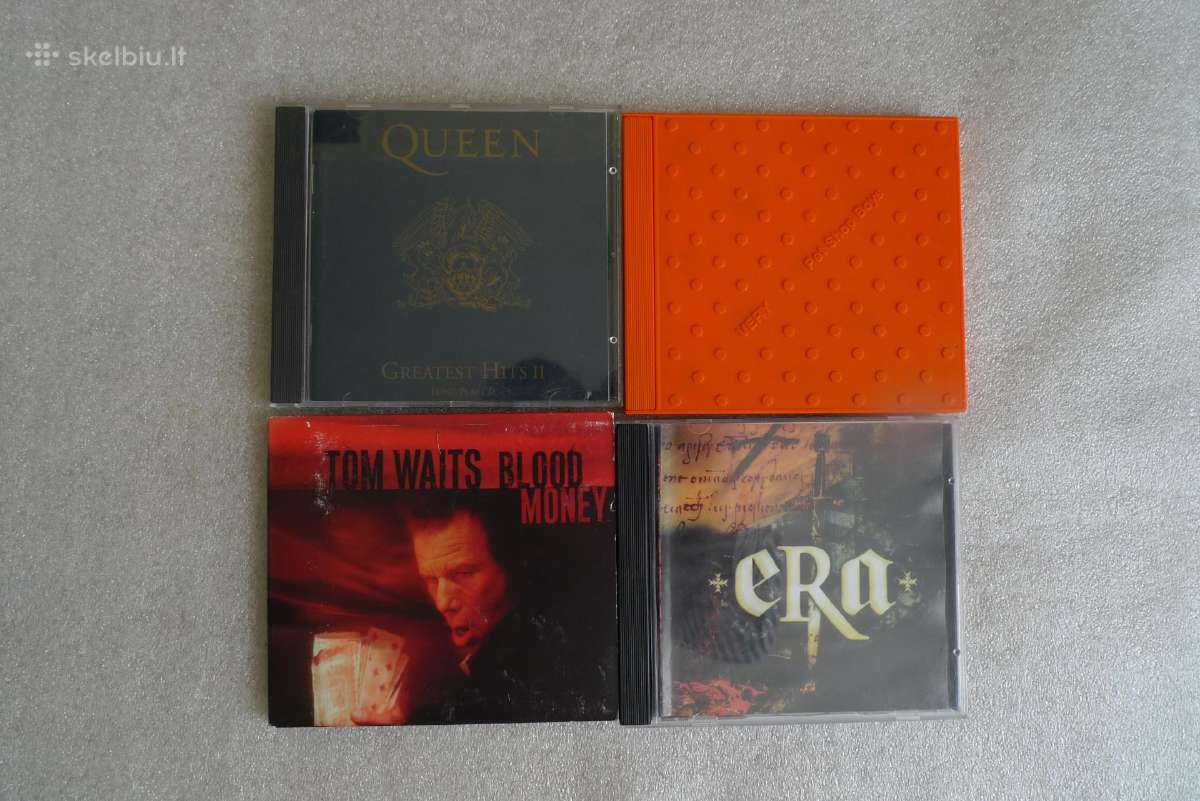 CD Queen , Tom Waits,pet Shop boys,era - nuotraukos Nr. 2