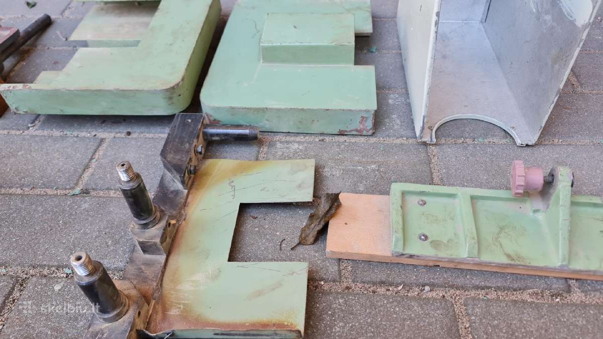 Metalo, medienos apdirbimo staklių dalys, priedai - nuotraukos Nr. 15