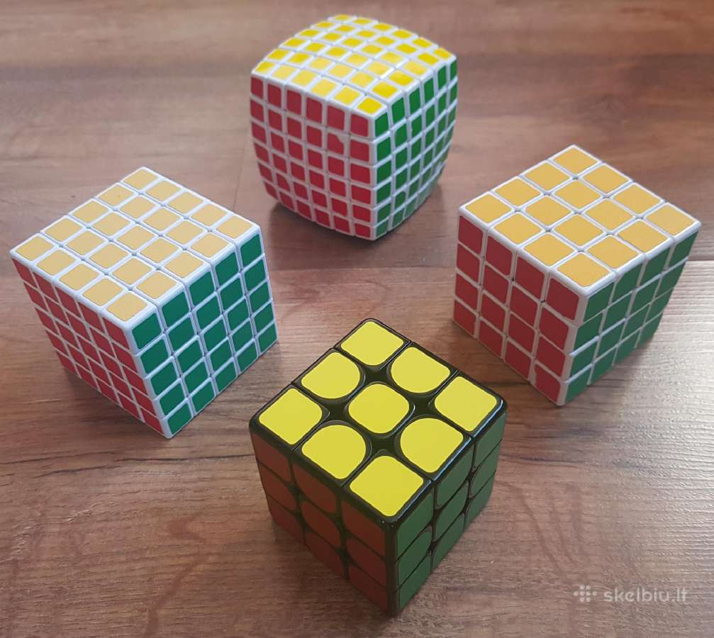 Rubiko kubai (3x3 / 4x4 / 5x5) - nuotraukos Nr. 2