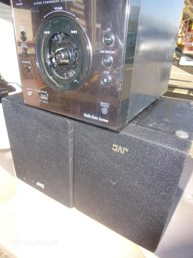 JVC muzikinis centras su CD ir Usb. - nuotraukos Nr. 3