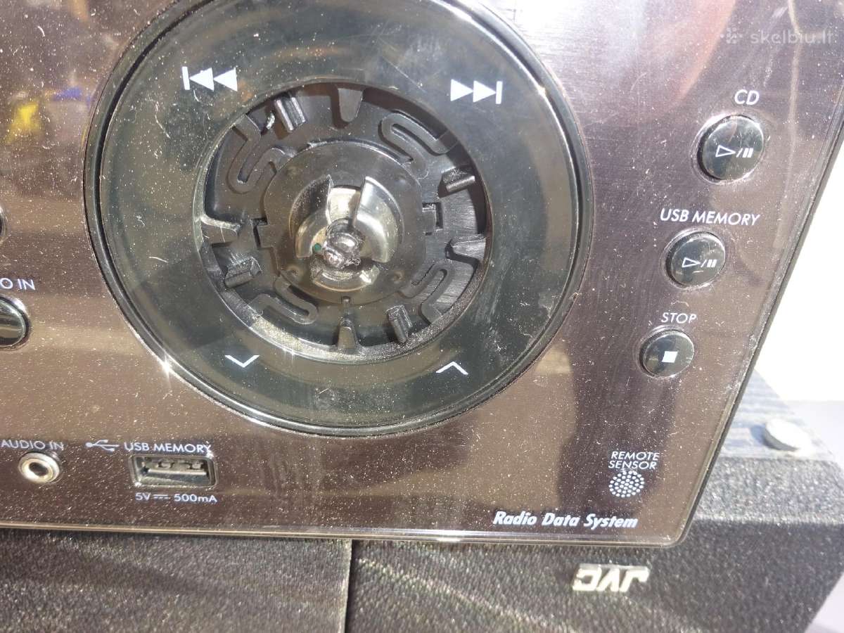 JVC muzikinis centras su CD ir Usb. - nuotraukos Nr. 5