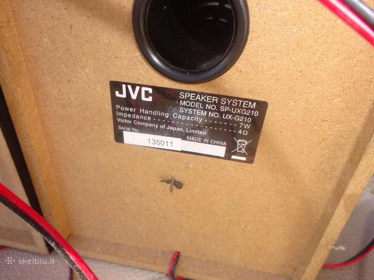 JVC muzikinis centras su CD ir Usb. - nuotraukos Nr. 10