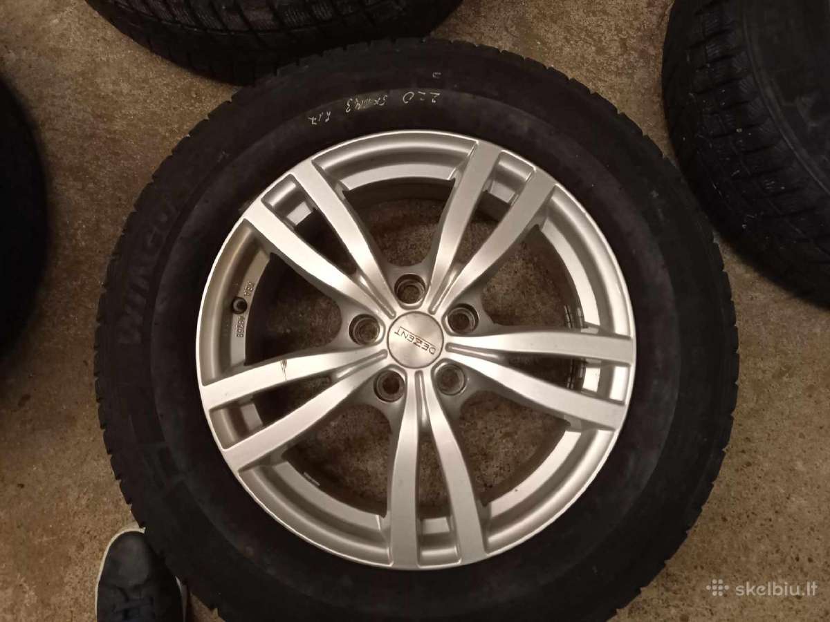 Dezent R17 5x114,3mm 7jx17h2 Et40 su R17 225/65 - Skelbiu.lt