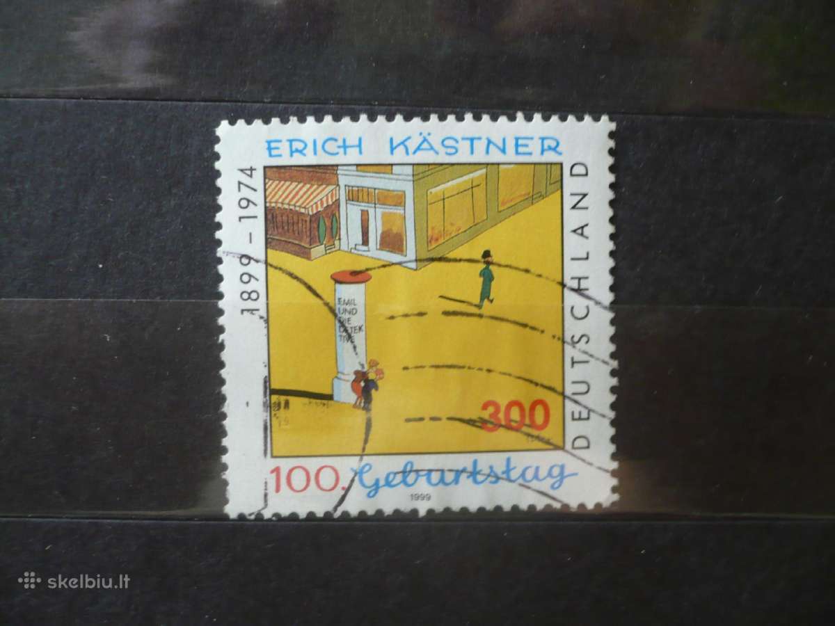 1999 100-osios rašytojo Ericho Kästnerio gimimo