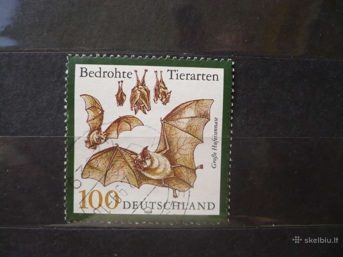 1999 Nykstančios rūšys – šikšnosparniai