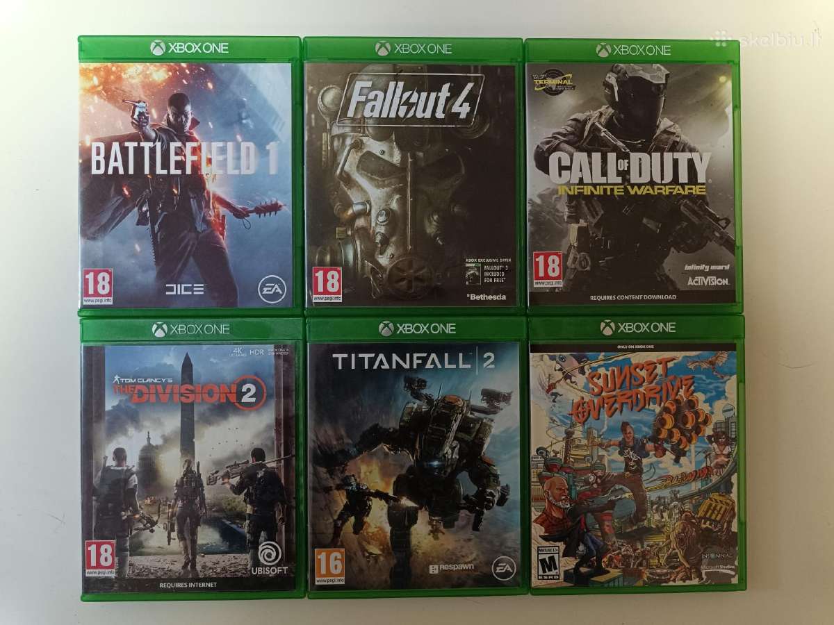 Xbox One ir Xbox 360 žaidimai