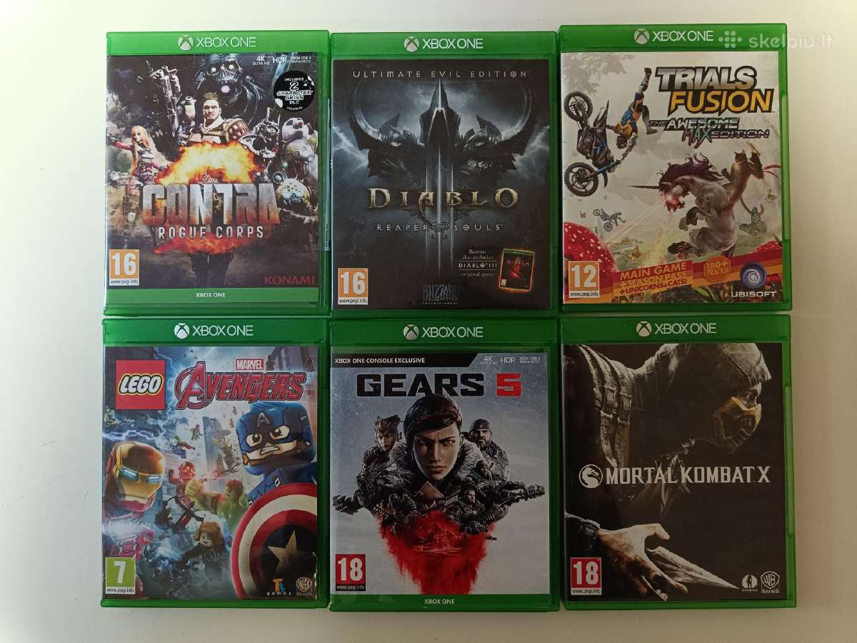 Xbox One ir Xbox 360 žaidimai - nuotraukos Nr. 2