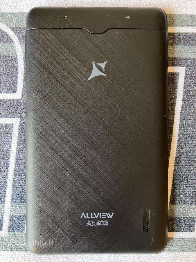 Planšetinis kompiuteris Allview Ax503 projektui
