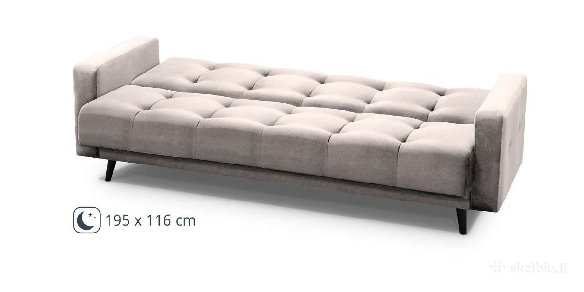 Minkšta sofa-lova „salsa“ su dėže patalynei - nuotraukos Nr. 3