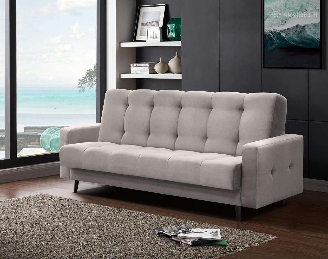 Minkšta sofa-lova „salsa“ su dėže patalynei - nuotraukos Nr. 2