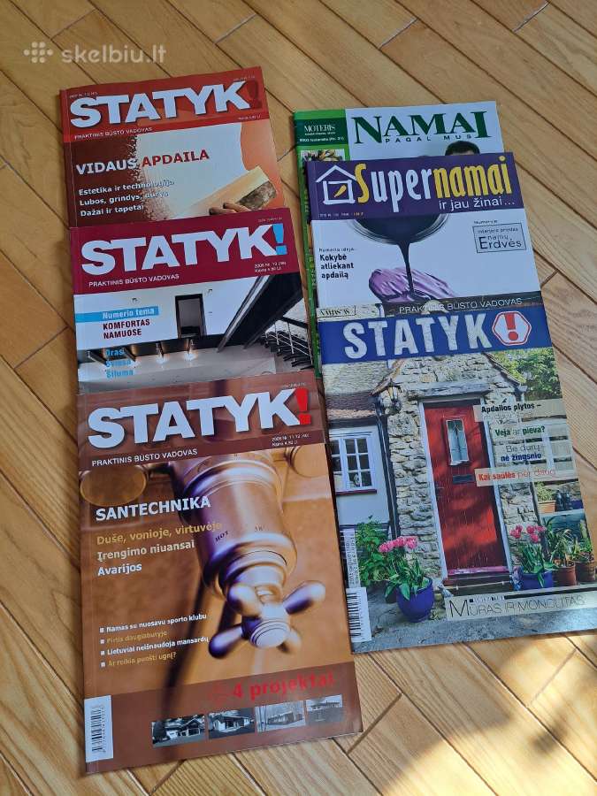 Žurnalai Statyk