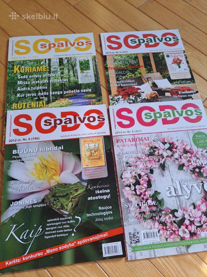Žurnalai Sodo spalvos