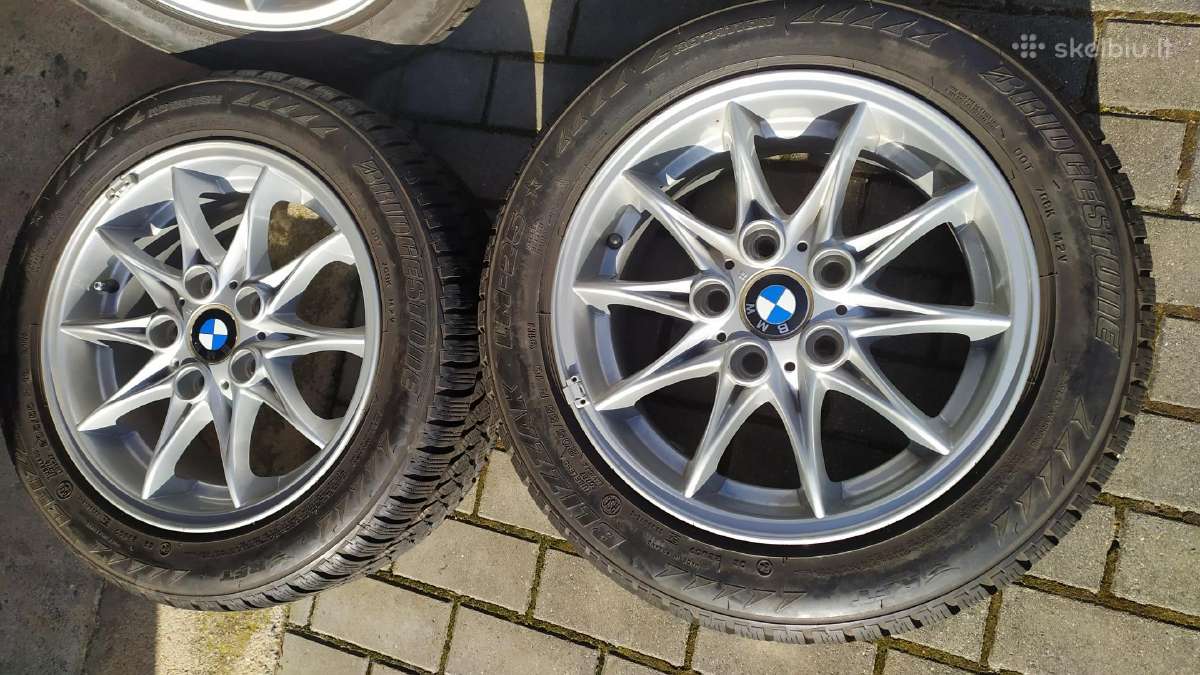 Bmw Style 104 originalus ratai su naujom padangom - nuotraukos Nr. 2