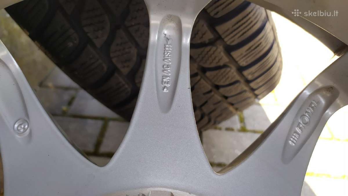 Bmw Style 104 originalus ratai su naujom padangom - nuotraukos Nr. 11