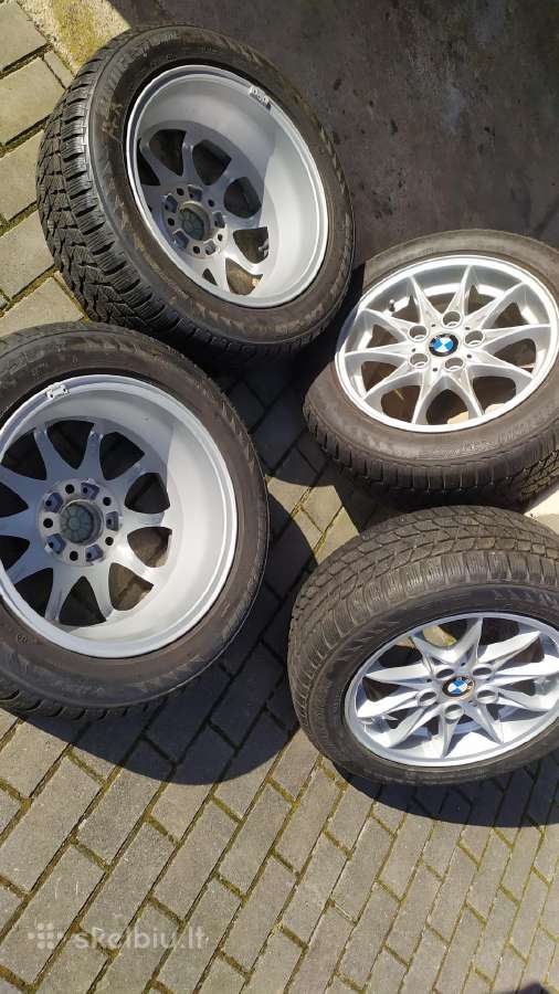 Bmw Style 104 originalus ratai su naujom padangom - nuotraukos Nr. 3