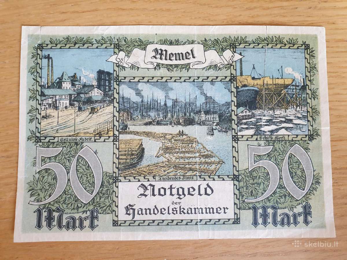 1922 metų 50 Memel markių