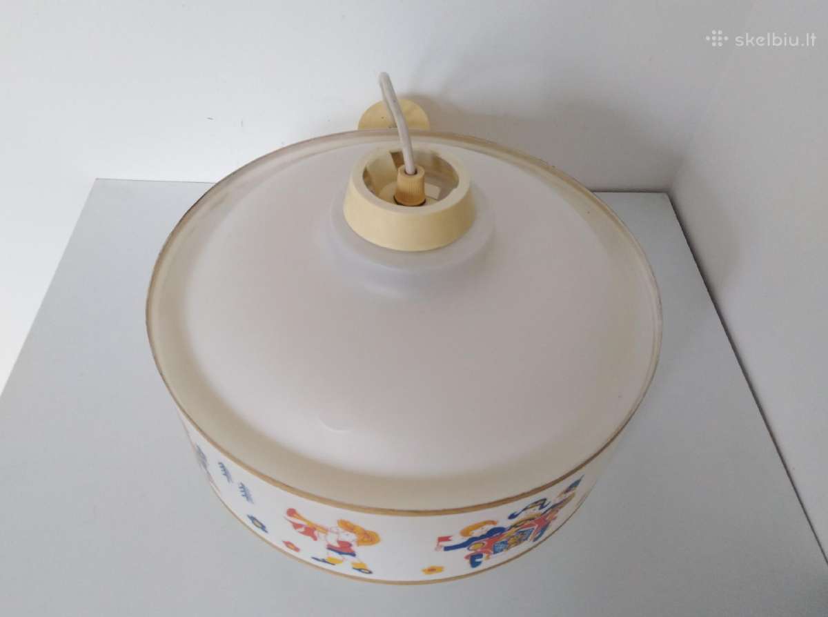 Sovietmecio vaikiska lubine lempa sviestuvas 1982 - nuotraukos Nr. 4