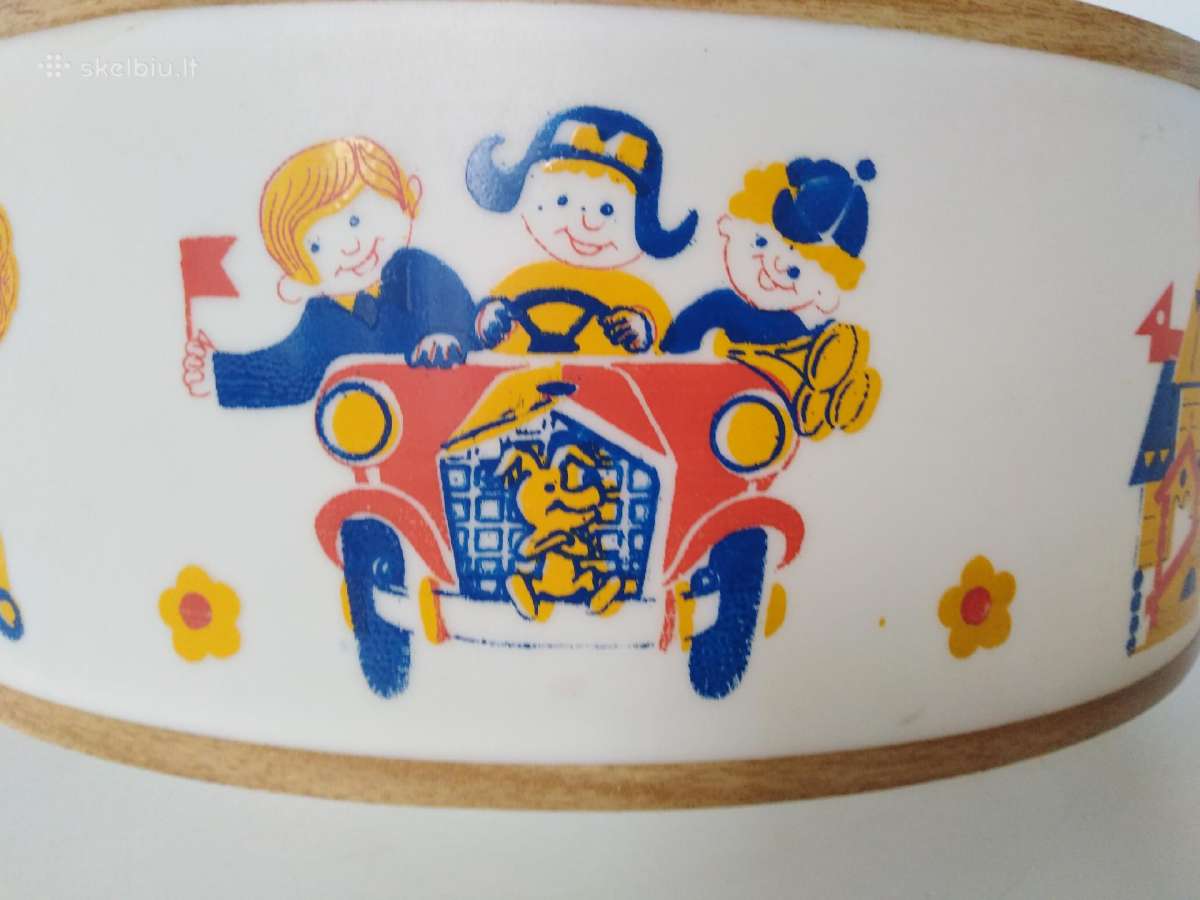 Sovietmecio vaikiska lubine lempa sviestuvas 1982 - nuotraukos Nr. 9