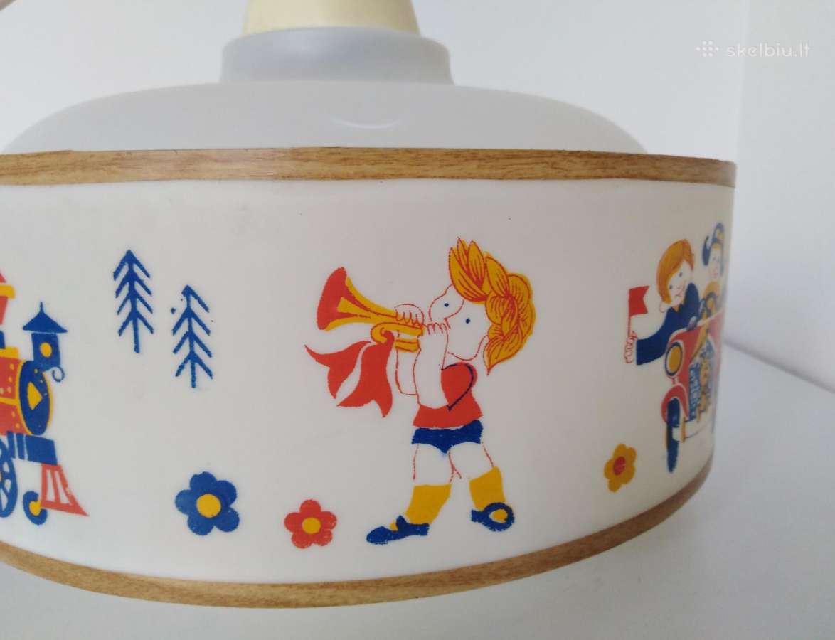 Sovietmecio vaikiska lubine lempa sviestuvas 1982 - nuotraukos Nr. 10