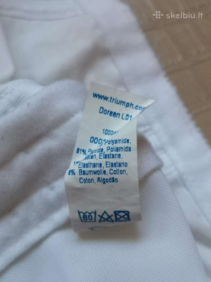 Triumph Doreen midi balta liemenėlė - nuotraukos Nr. 6