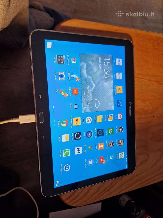 Samsung Galaxy Tab 4 10.1 Lte veikianti planšetė