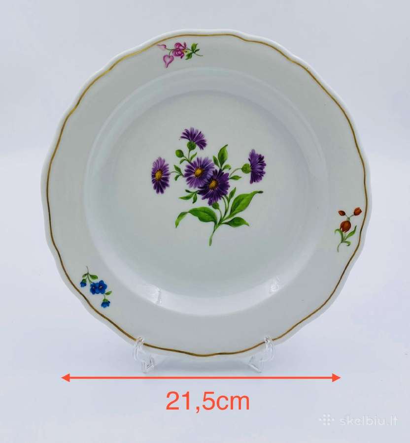 Meissen lėkštė kolekcijai - nuotraukos Nr. 2