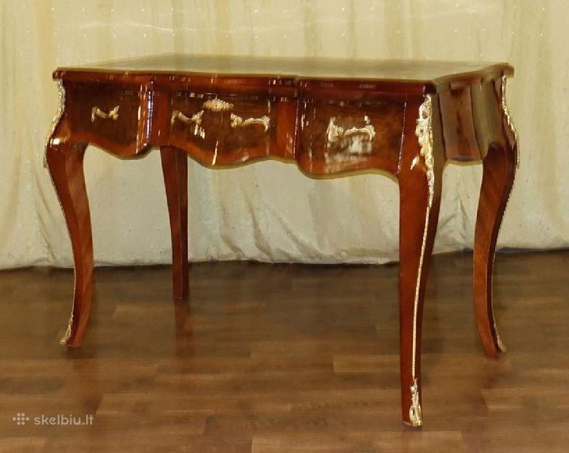 Nauji inkrustuoti rašomieji stalai su žalvariu - nuotraukos Nr. 16