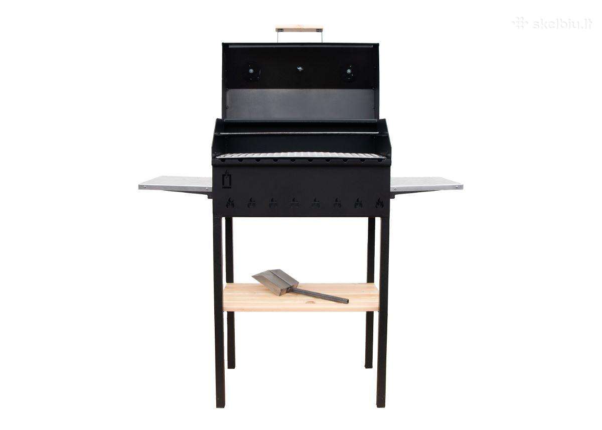 Kepsninė kūrenama malkomis-anglimis Silver Grill