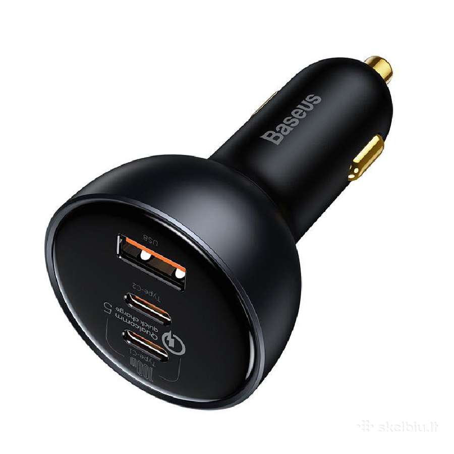Automobilinis įkroviklis Baseus 160w - nuotraukos Nr. 3