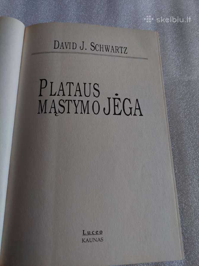 Plataus mąstymo jėga - nuotraukos Nr. 2