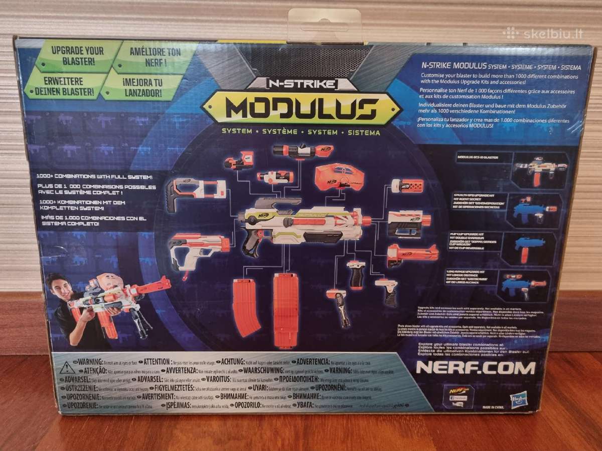 Nerf šautuvas N-strike Modulus &Defend Upgrade kit - nuotraukos Nr. 2
