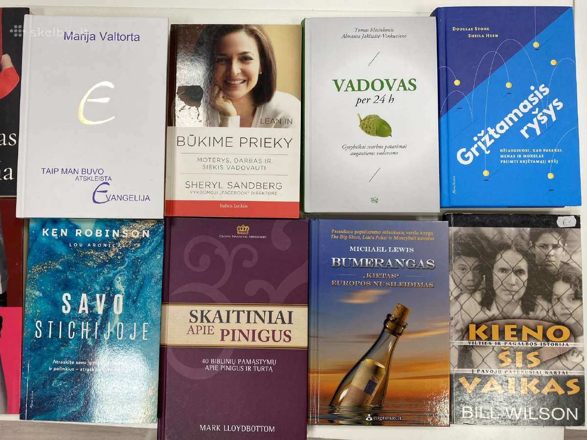 Knygos saviugdos, vadovavimo, Lean ir kt. - nuotraukos Nr. 7