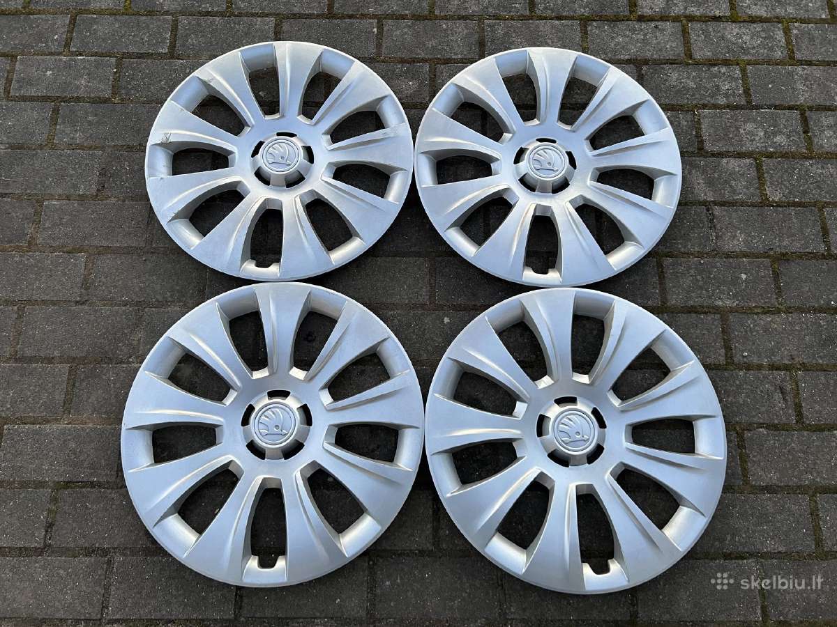 Volkswagen VW Skoda ratlankių gaubtai kalpokai - nuotraukos Nr. 9