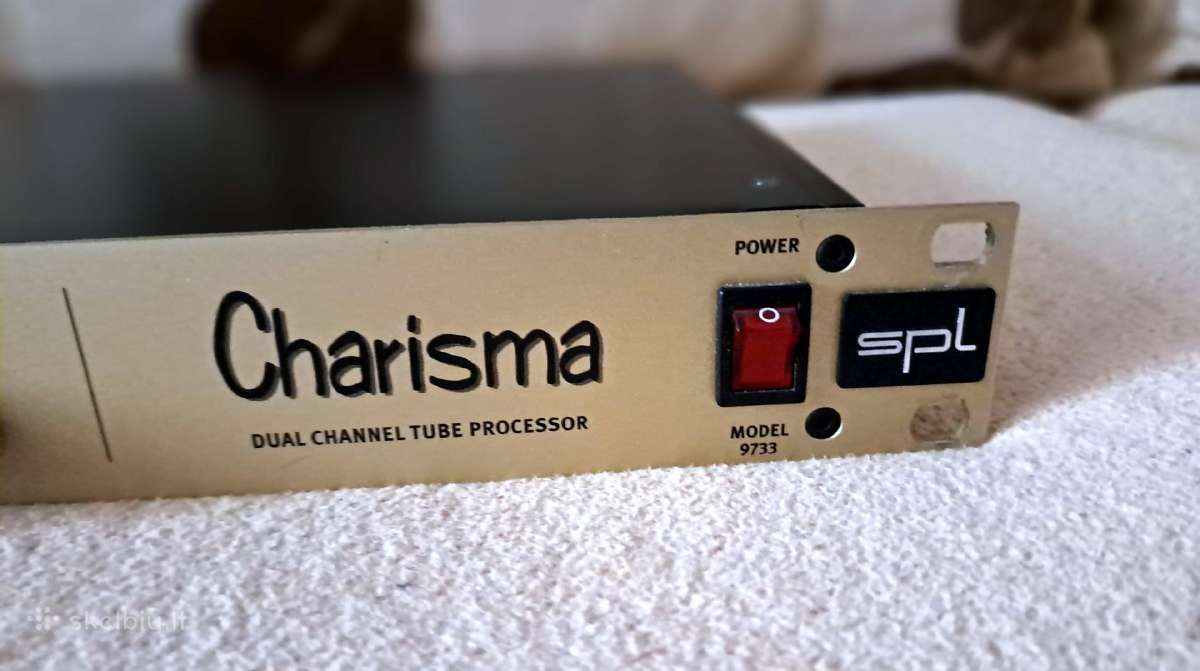 Spl Charisma Dual Channel Tube Processor - nuotraukos Nr. 4