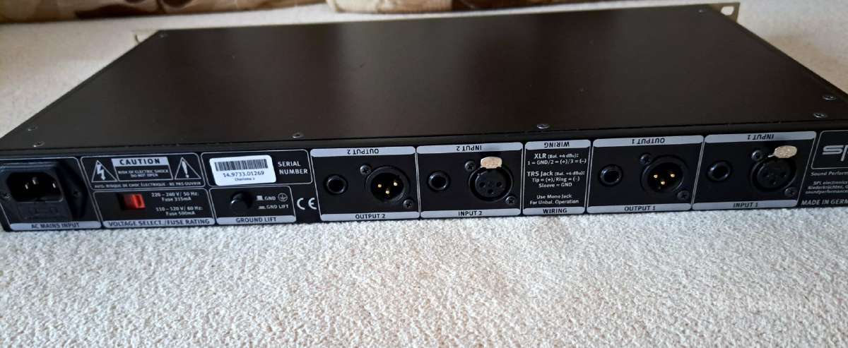 Spl Charisma Dual Channel Tube Processor - nuotraukos Nr. 7