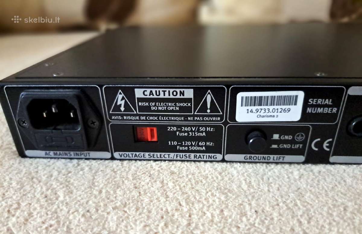 Spl Charisma Dual Channel Tube Processor - nuotraukos Nr. 8