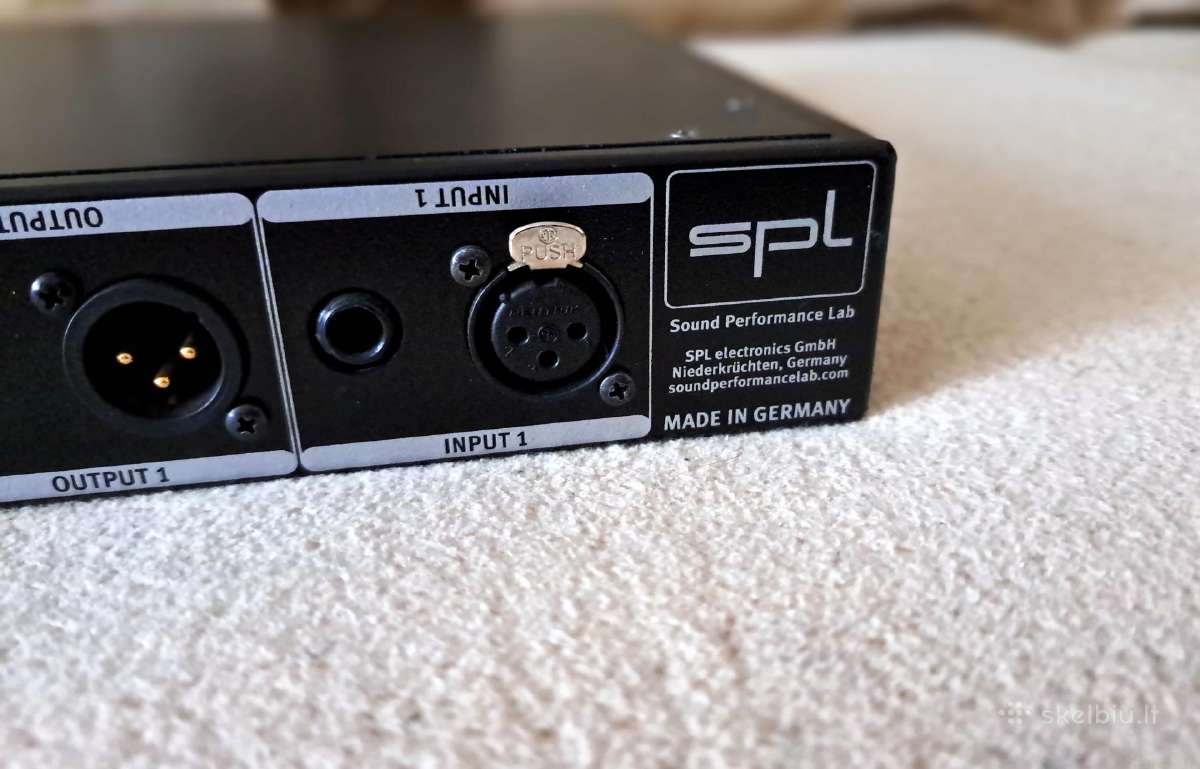 Spl Charisma Dual Channel Tube Processor - nuotraukos Nr. 9