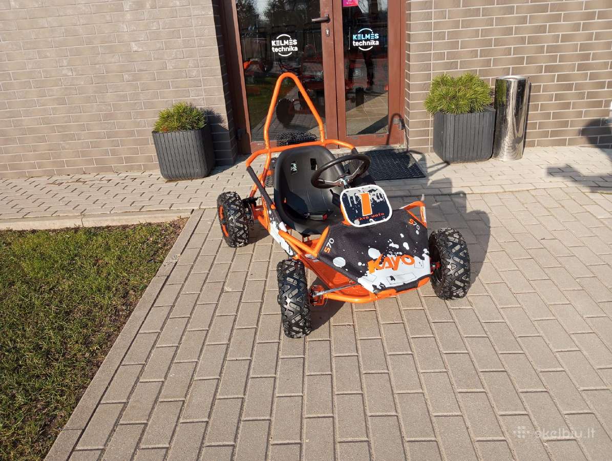 Vaikiškas bagis(kartingas) Kayo S70 - nuotraukos Nr. 3