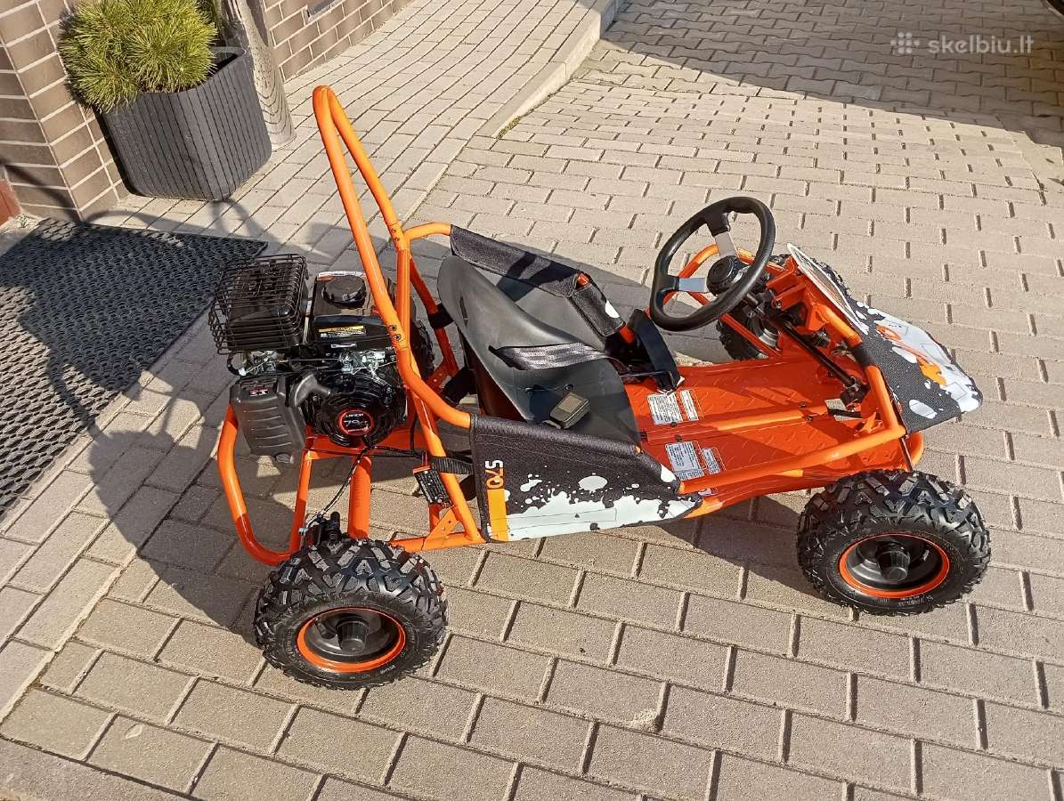 Vaikiškas bagis(kartingas) Kayo S70 - nuotraukos Nr. 4